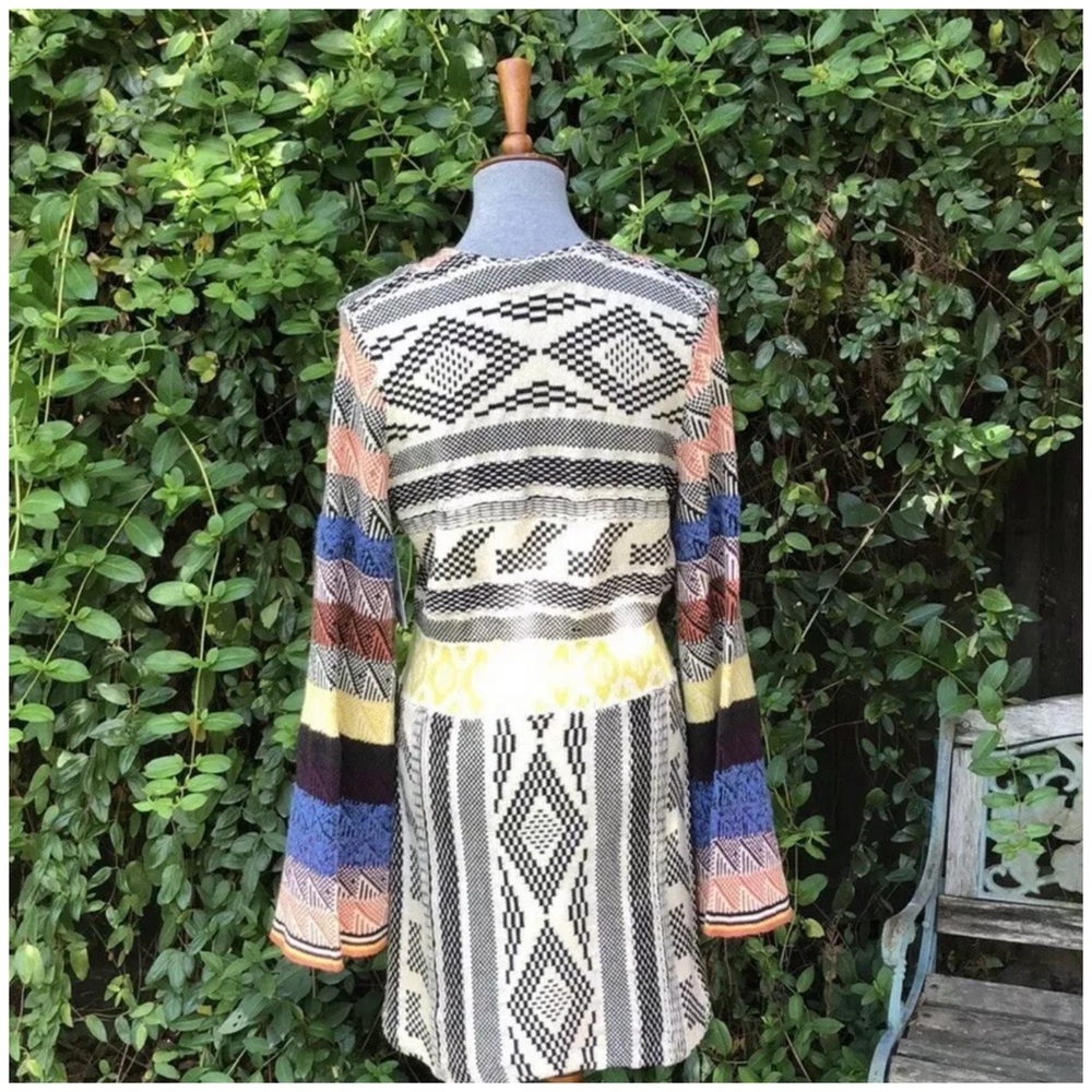 Free People Patchwork Sweater Dress #29 - Picture 3 of 6
